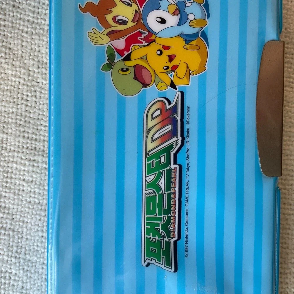 Nintendo Pokemon 1997‎ Creatures Game Freak Diamond & Pearl Case VHTF TV Tokyo
